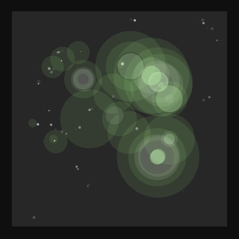 space bokeh #5 static token preview
