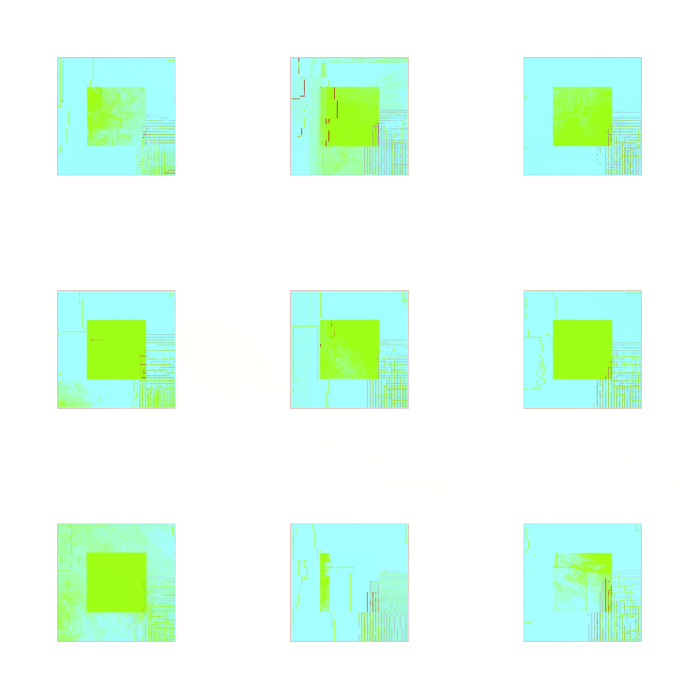 Ethereal Glitched Quadrangles #4 static token preview