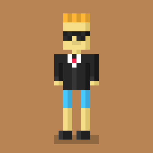 Pixel Dudes #20 static token preview