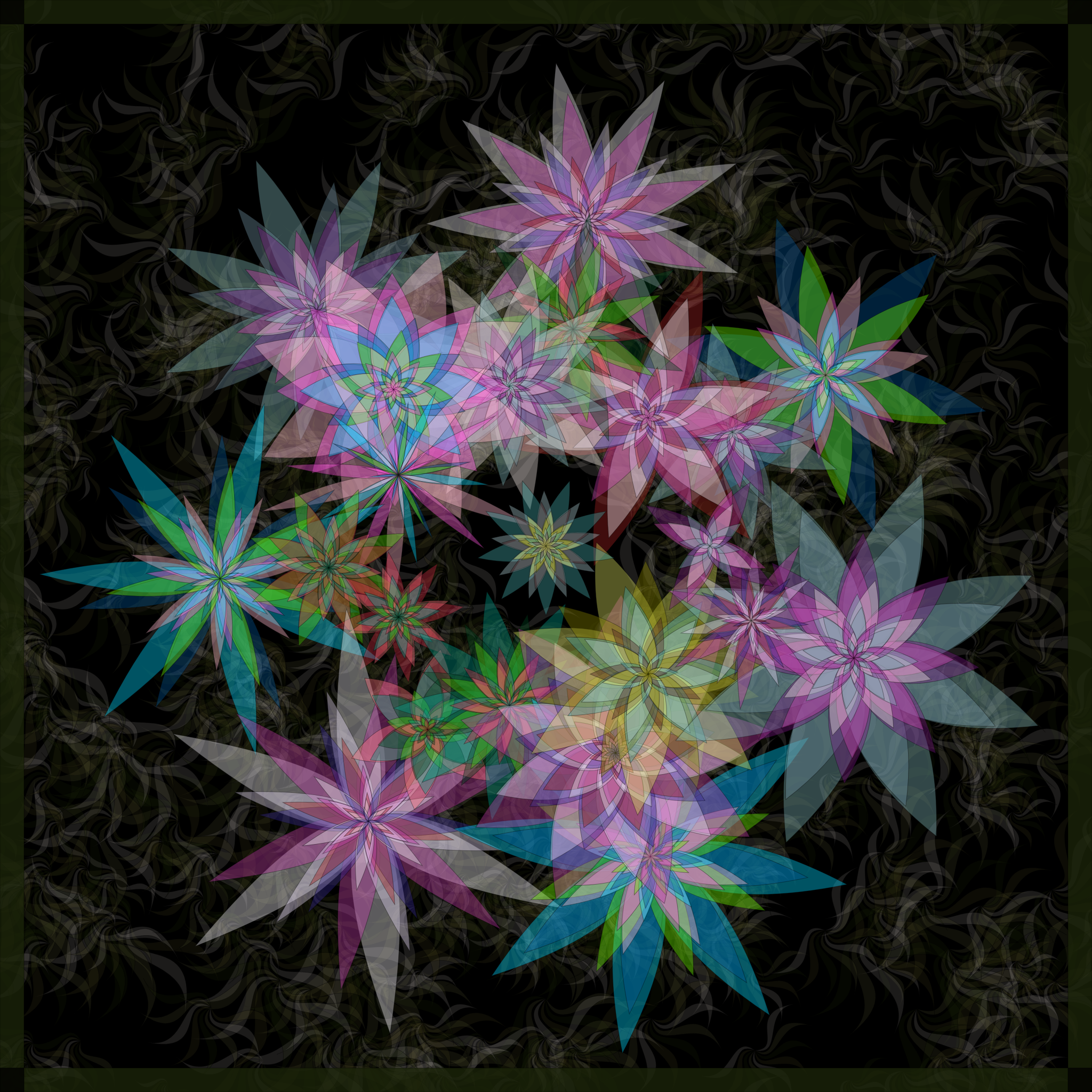 Bezier Garden #21 static token preview