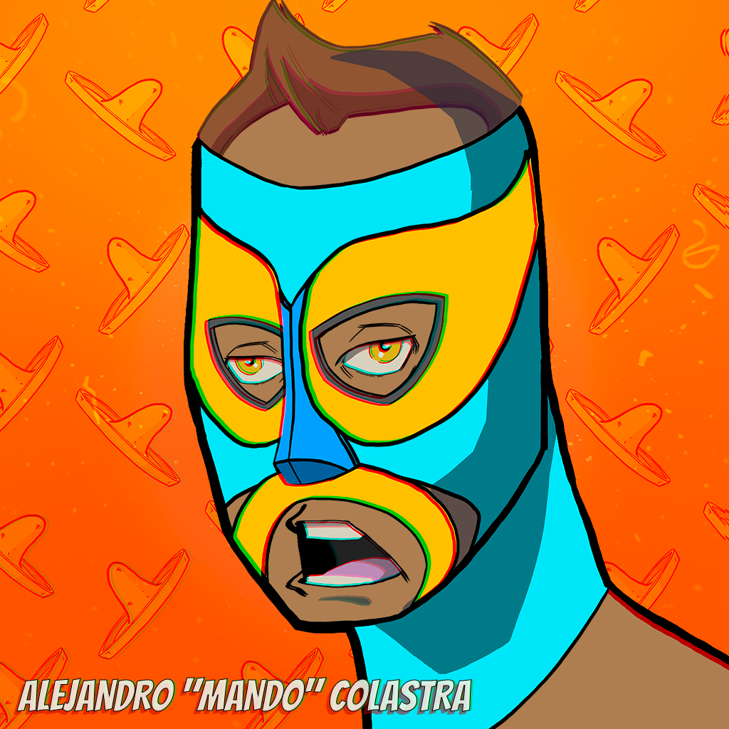 Noche del Luchador #5 static token preview