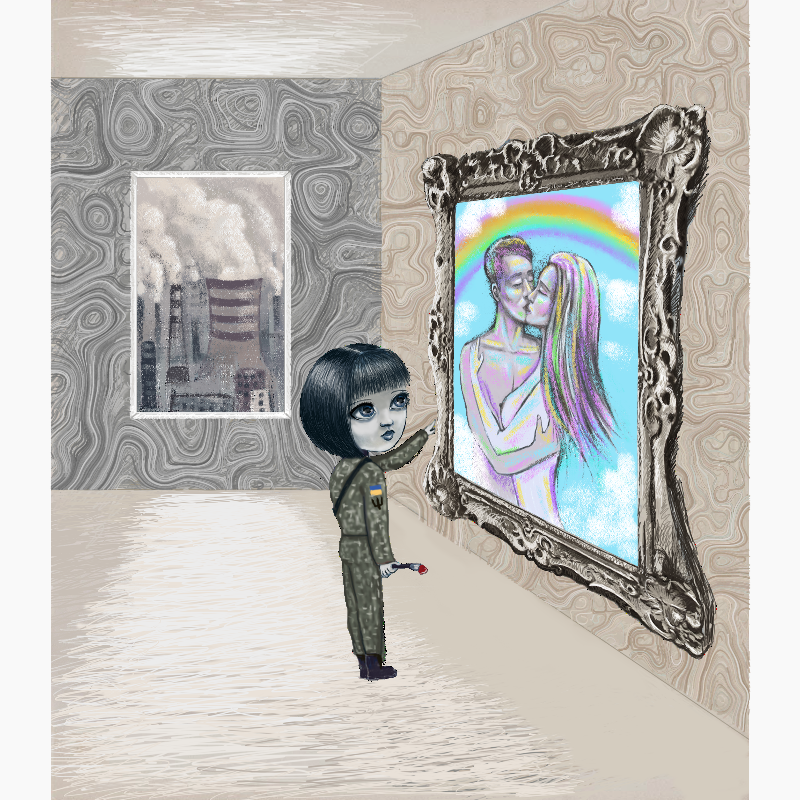 Soldier Girl #2 static token preview