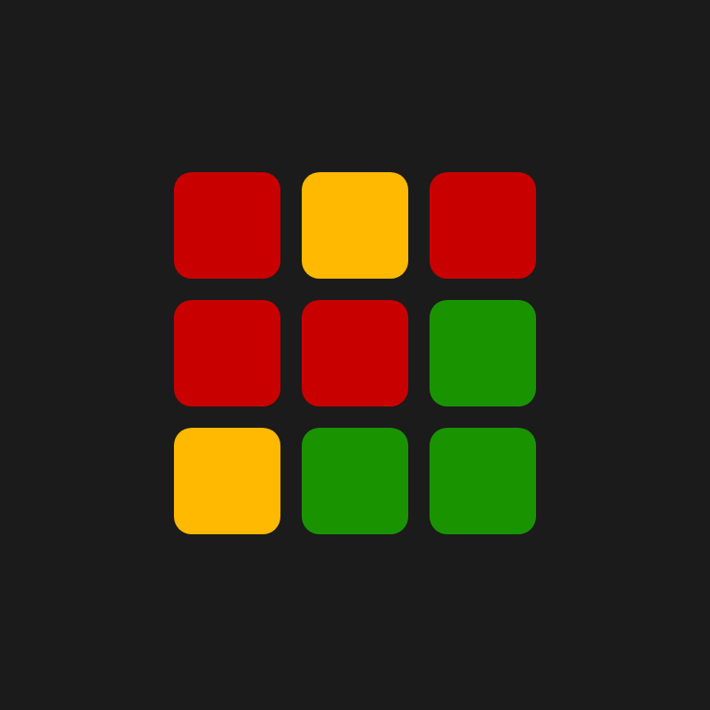 Rubik's Cube #4 static token preview
