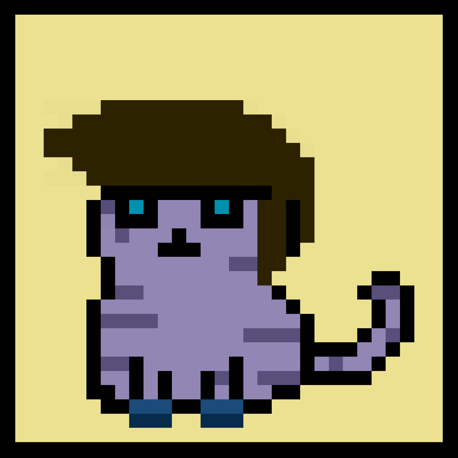 Lazy Kitties #652 static token preview