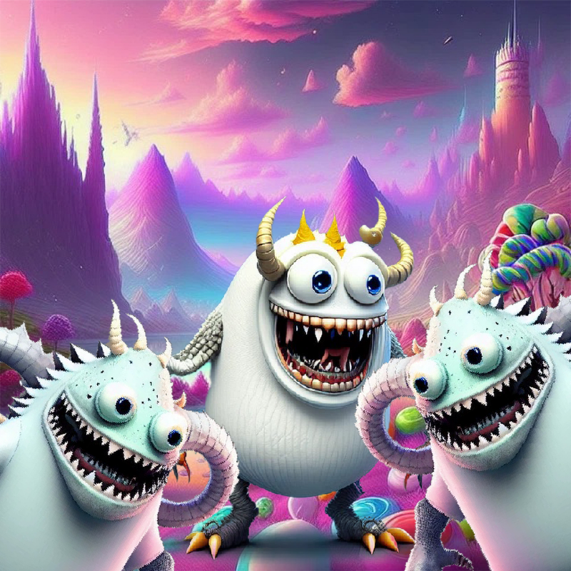 Candy Monsters #11 static token preview