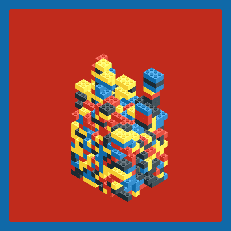 Lego Tower #10 static token preview
