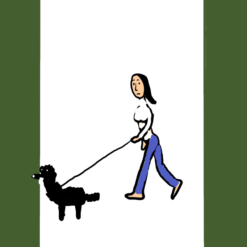 wALKING A DOG #15 static token preview