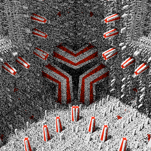Colorful, warped cubic sponge forms #17 static token preview