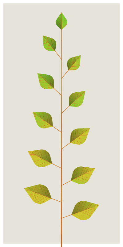 Leaves #1 static token preview