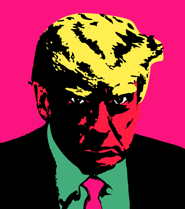 Donald Trump #17 static token preview