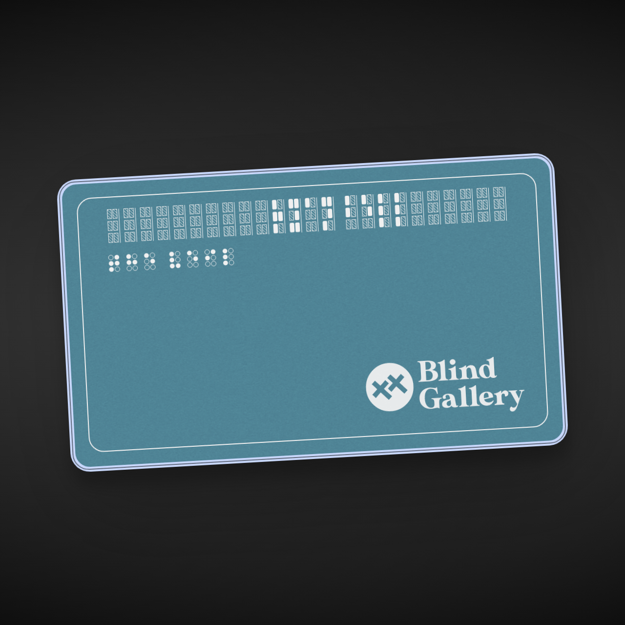 Blind Gallery Club Membership #21 static token preview