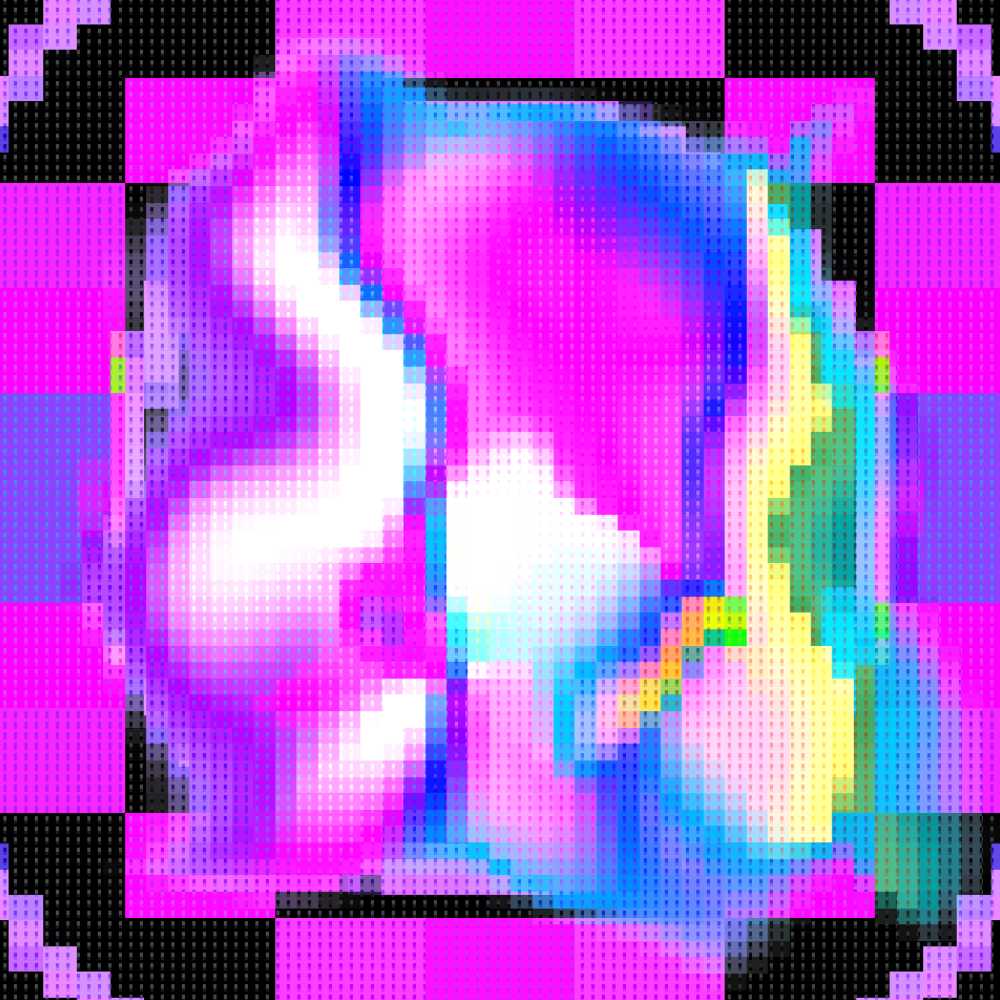 Pixelated Utopian Entity #8 static token preview