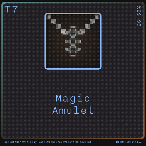 Gear for your quests - Amulet #2 static token preview