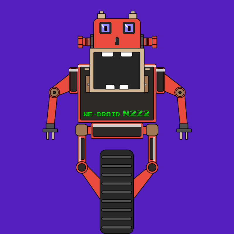 WE-DROIDs #18 static token preview