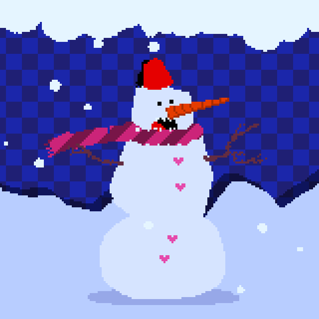 Freaky Snowman #12 static token preview