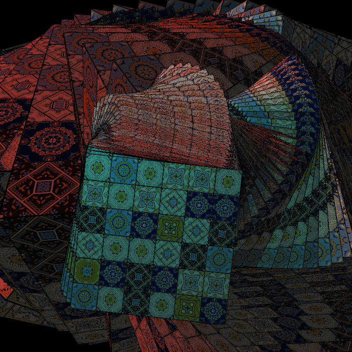 PSYCHEDELIC MOSAIC #25 static token preview