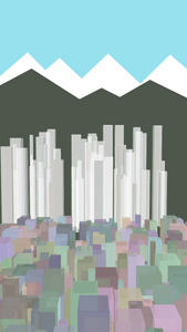 Los Angeles Winter Skyline project preview