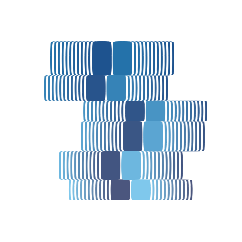 Reflection of Stripes 001 #4 static token preview