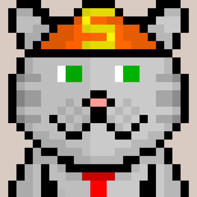 Morixels Cats #5 static token preview