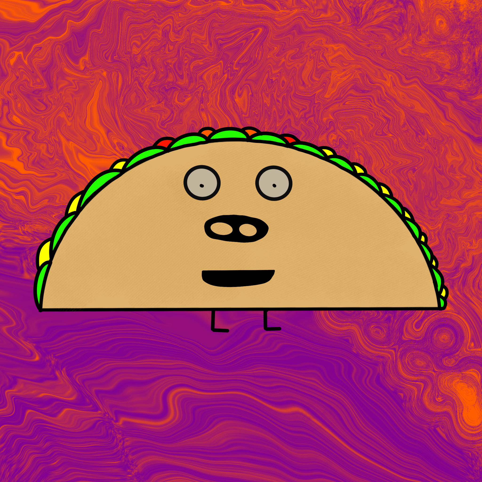 Trippy Tacos #22 static token preview