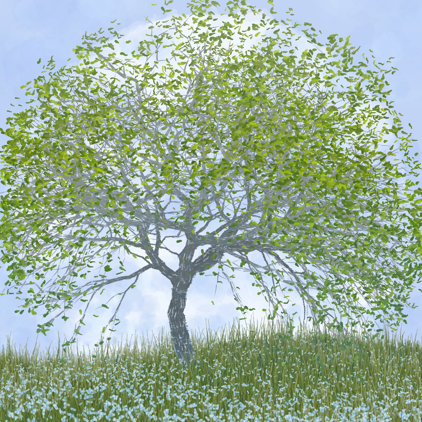 Ornamental Tree #14 static token preview
