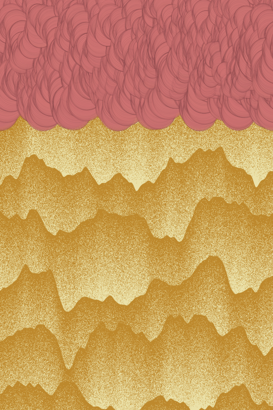 Clouds over the Mountains #16 static token preview
