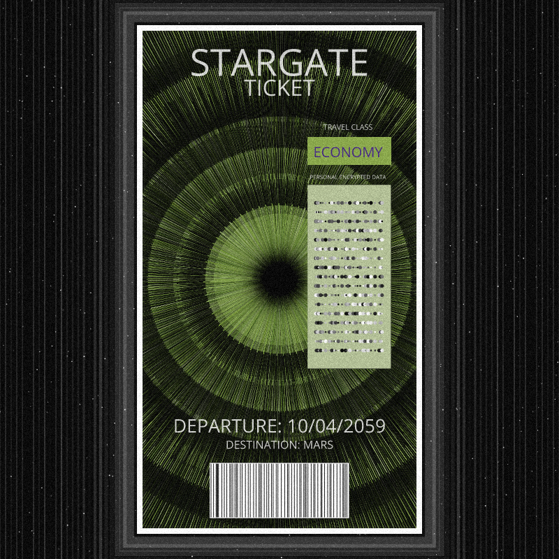 Stargate Ticket | Reboot #20 static token preview
