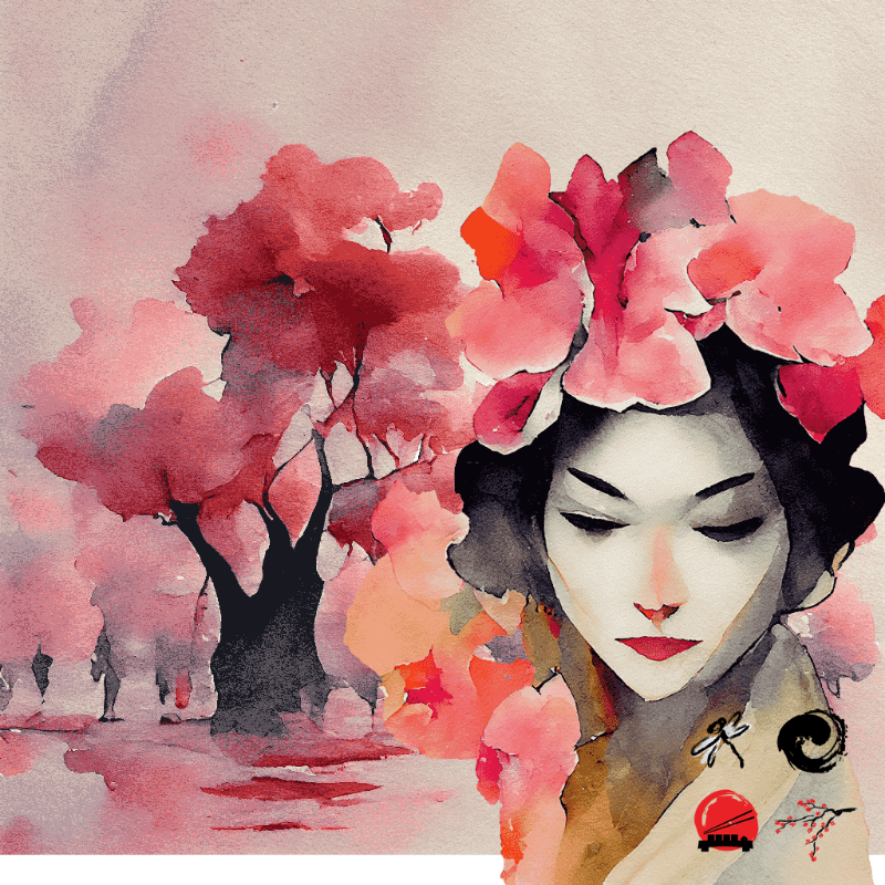 Pink Geisha #20 static token preview