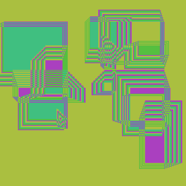 Superimposed Rectangles #24 static token preview
