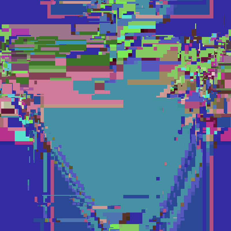 Cascade automata, pixel nature #7 static token preview