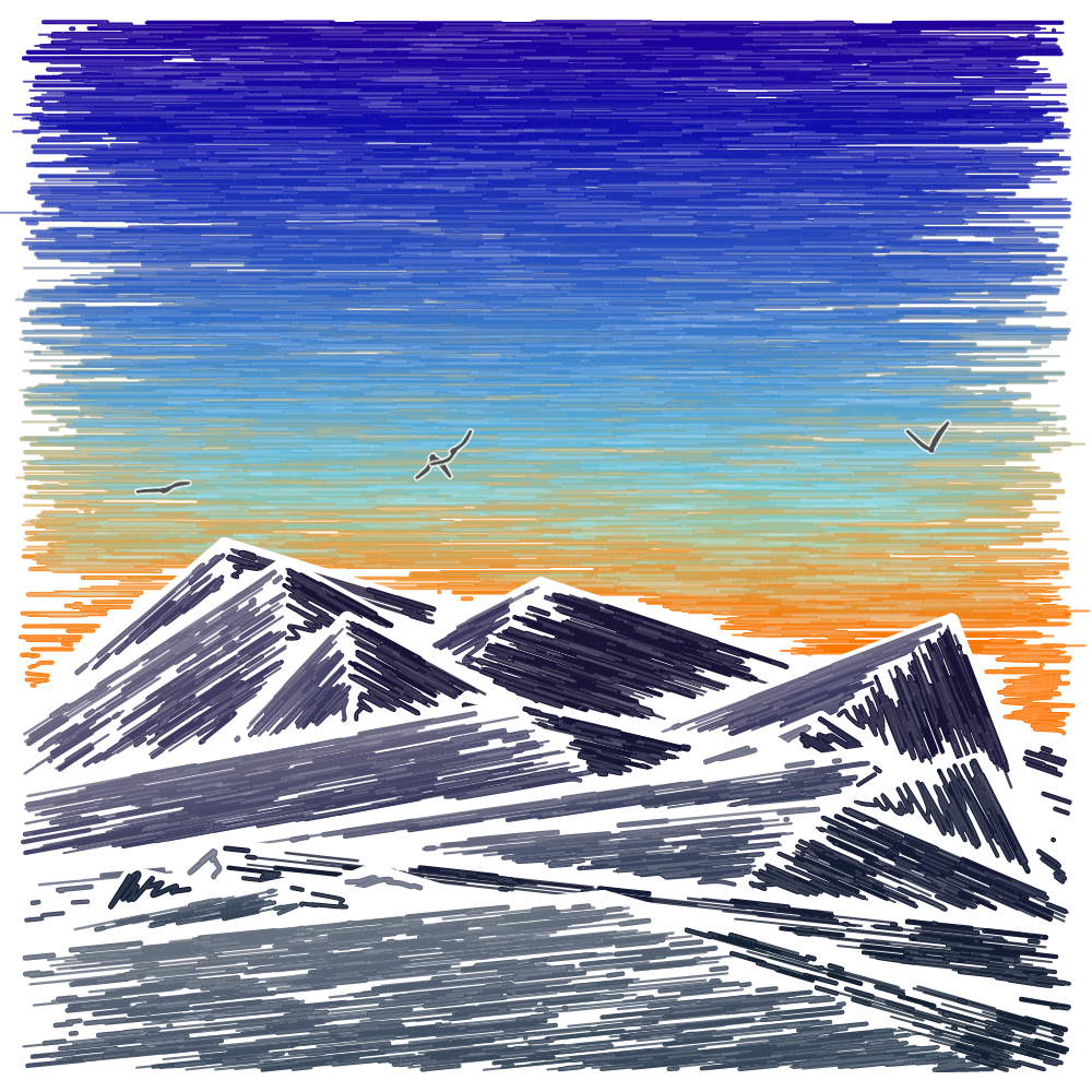 Mount Doodle #7 static token preview