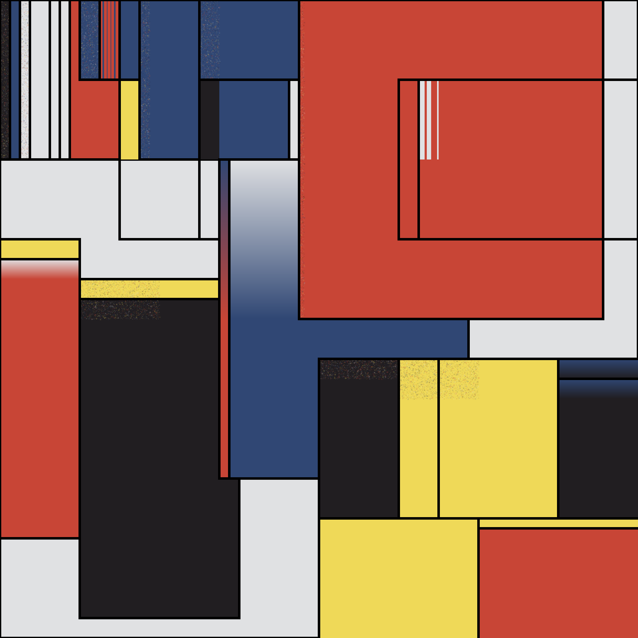 Agricultural Landscapes - Mondrian Edition #6 static token preview