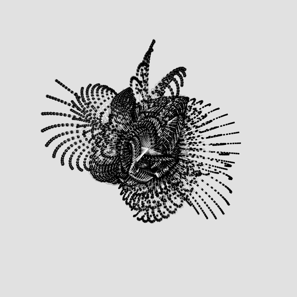 Extraterrestrial Lionfish Variation #23 static token preview