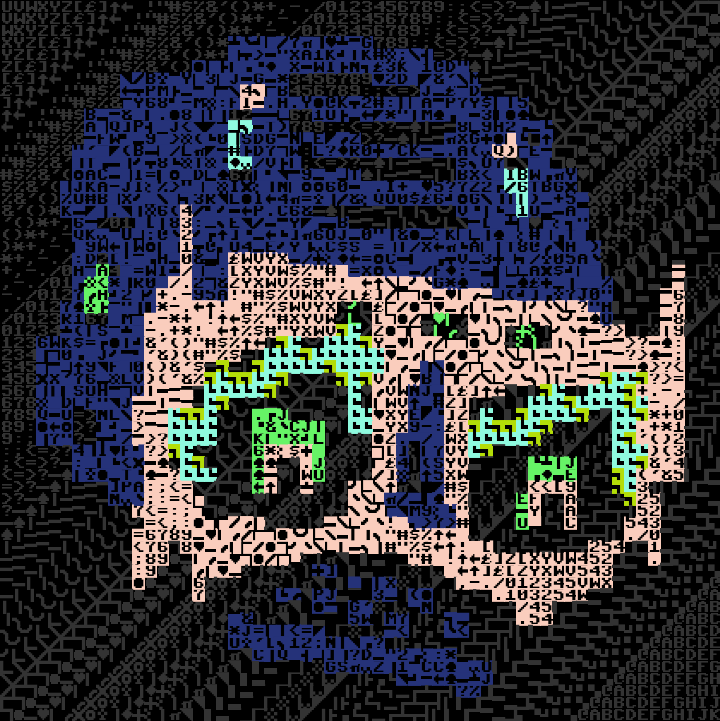 MAX ASCII #8 static token preview