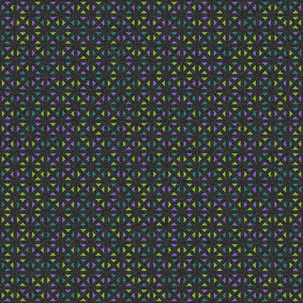 Modern Mosaic of Triangles #2 static token preview