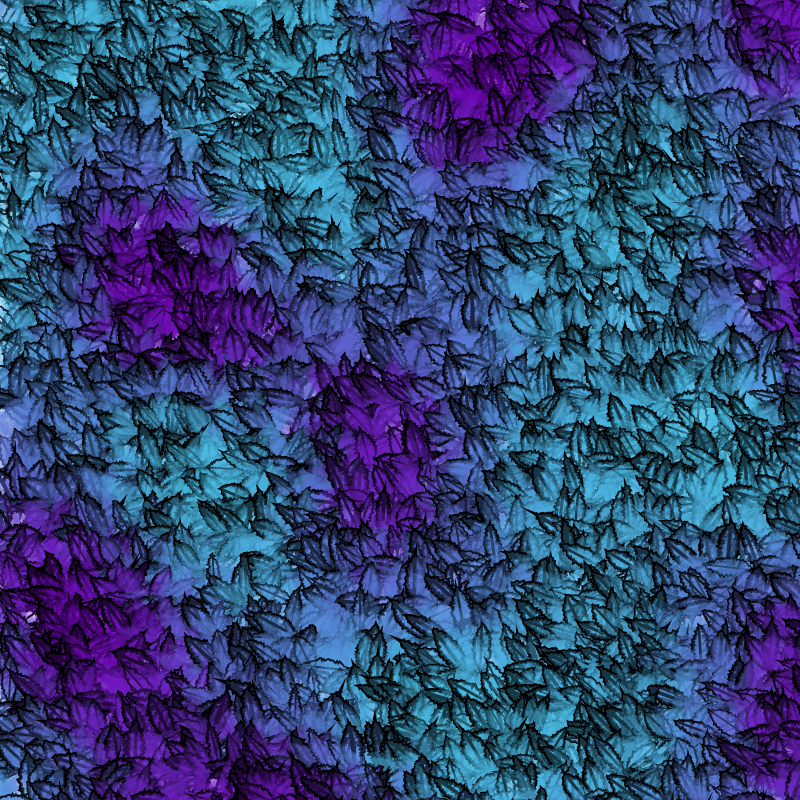 Leaves & Gradients #4 static token preview