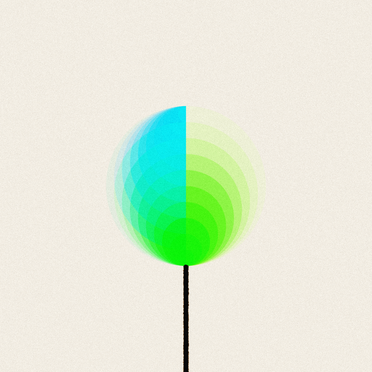 Fx(hash) Generative Birthday Candle #2 static token preview