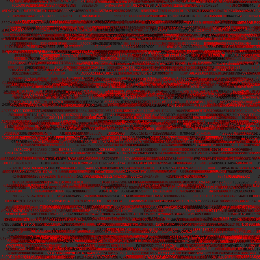 Painting by Random Hexadecimal Numbers #3 static token preview