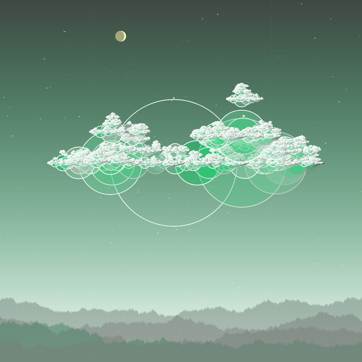 Cloudscapes #3 static token preview