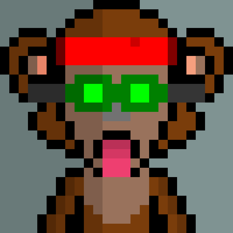Morixels Monkey #16 static token preview