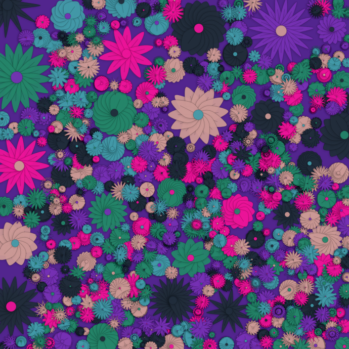 Flower garden #13 static token preview