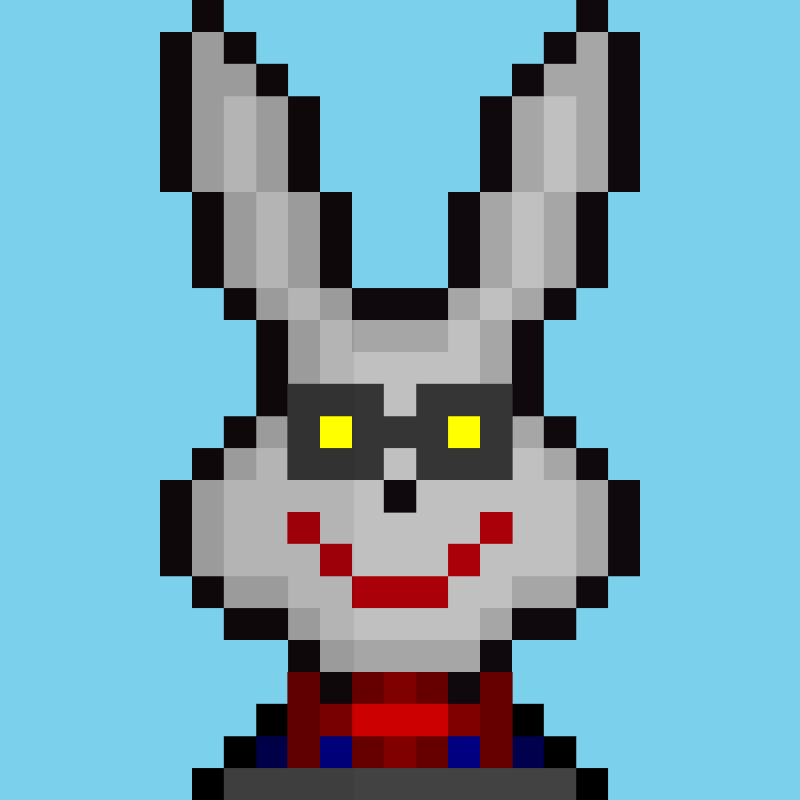 Morixels Rabbits #7 static token preview