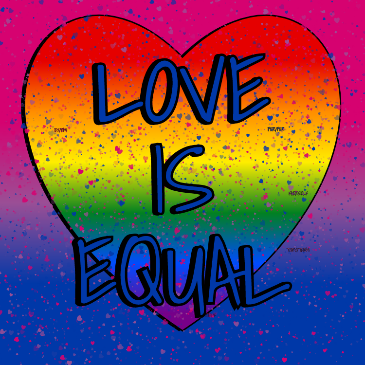 Love IS Equal #9 static token preview