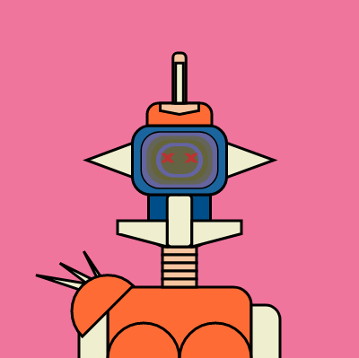 Ugly Robots #1 static token preview