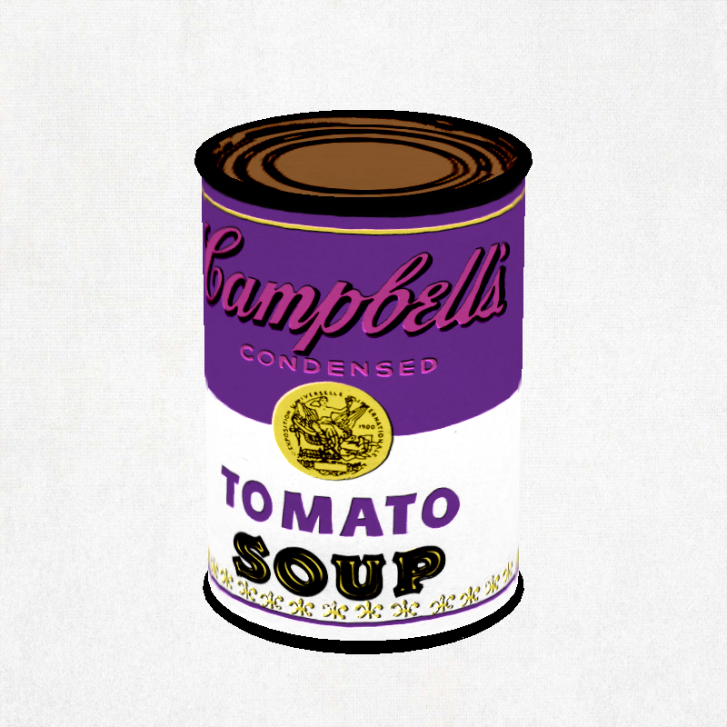 500 and 32 Campbell's Soup Cans #5 static token preview