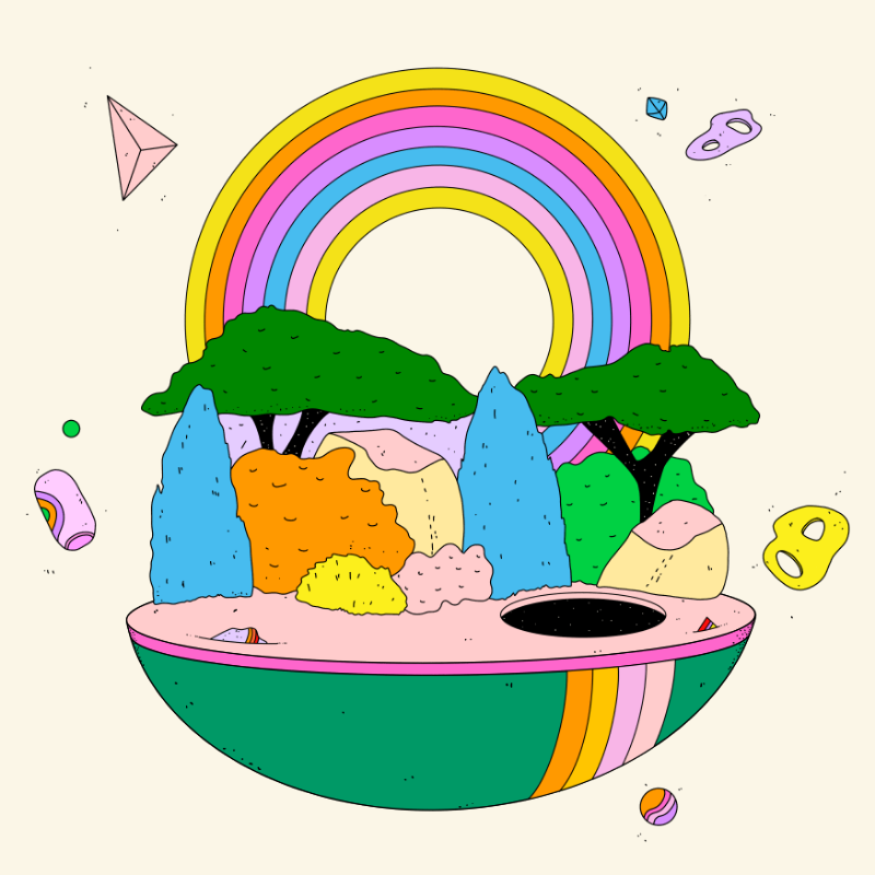 🌈🌴🪐 #212 static token preview
