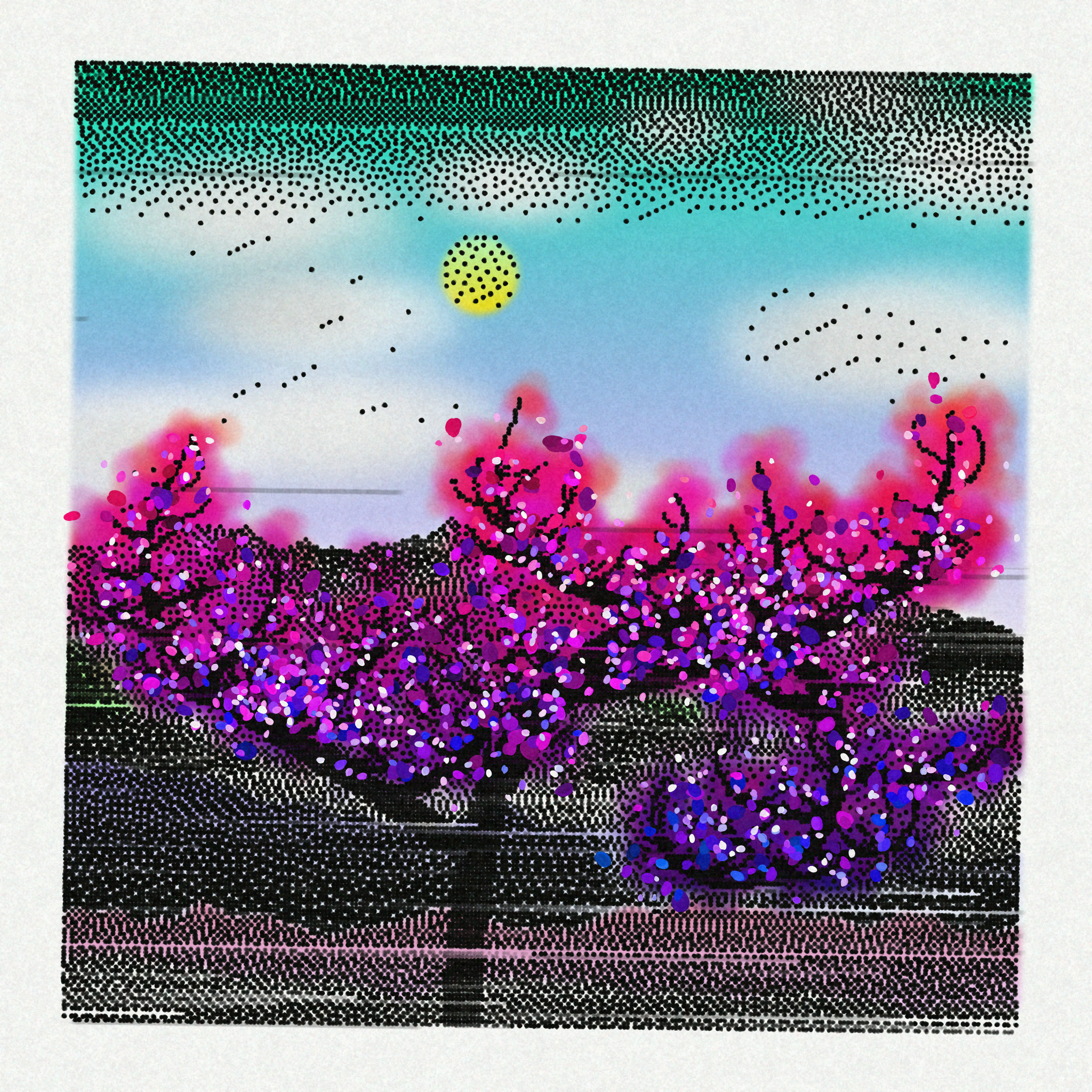 Dithered Branches #15 static token preview