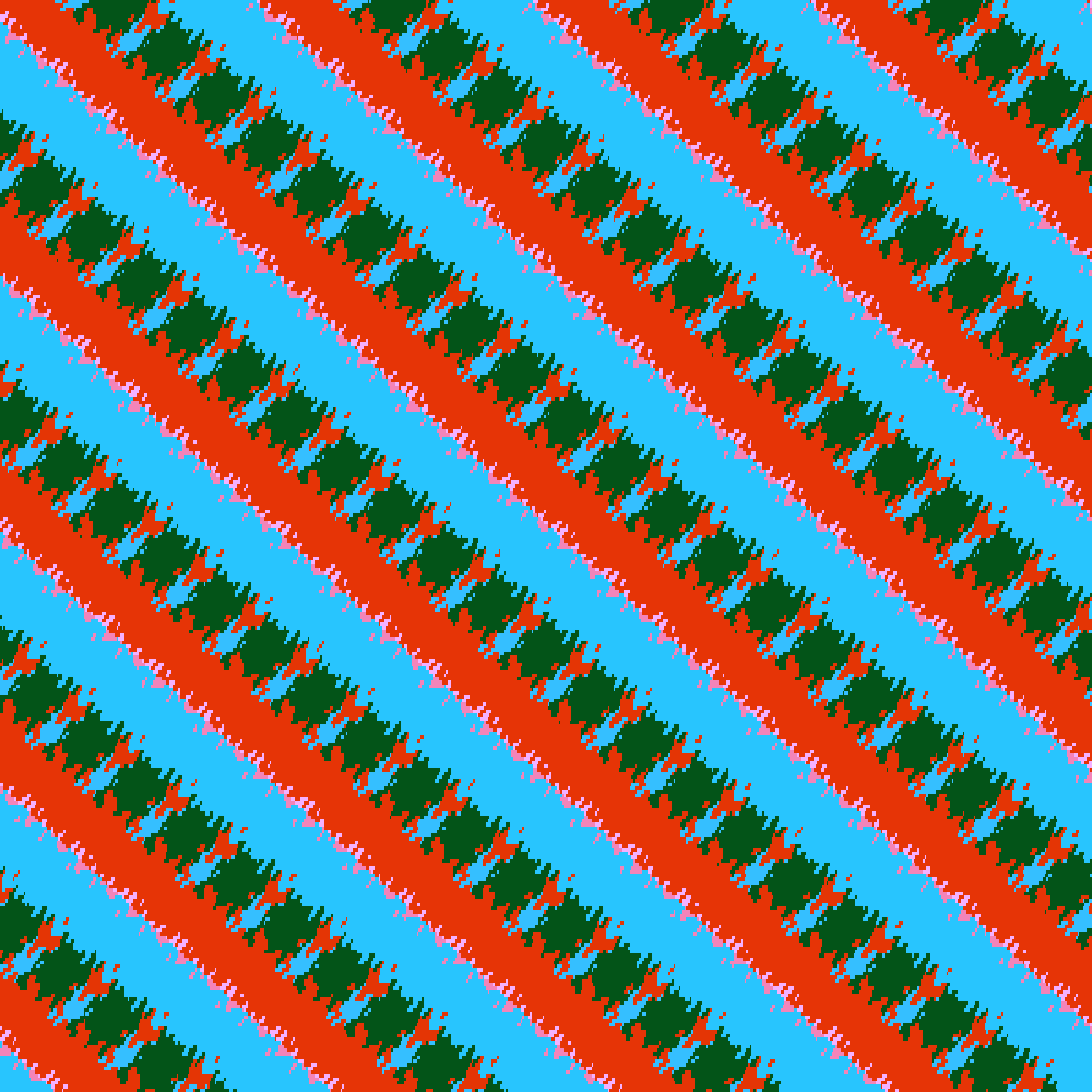 Dithered Stripes #6 static token preview