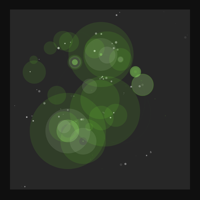 space bokeh #3 static token preview