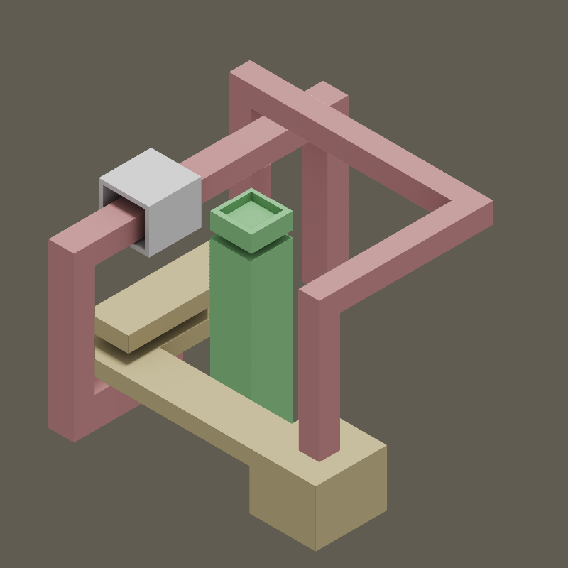 mini world of cubes #4 static token preview